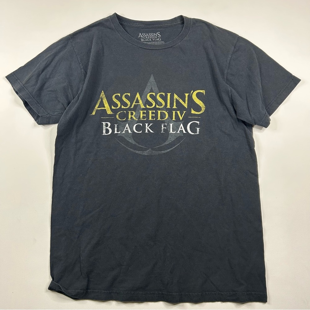 Assassins Creed IV Black Flag Video Game Mens Size L Graphic Shirt Cotton 2013
